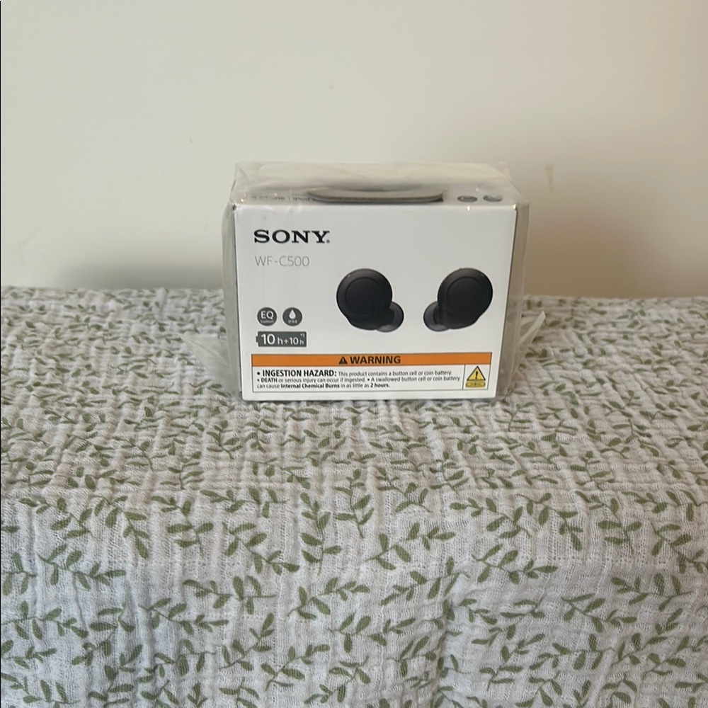 Sony WF-C500 Black Earbud Headphones